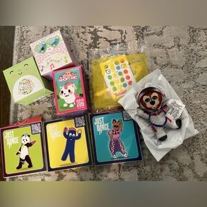 MCDONALD’S Happy Meal Toys Assorted Lot X 8 NEW Just Dance Squishmallow Adopt Me